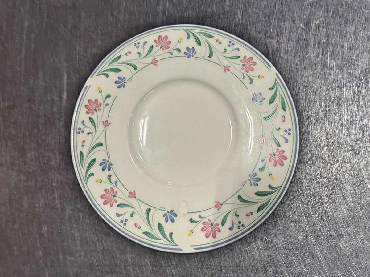 Farberware Round Floral Saucer: 39 ppm lead by XRF