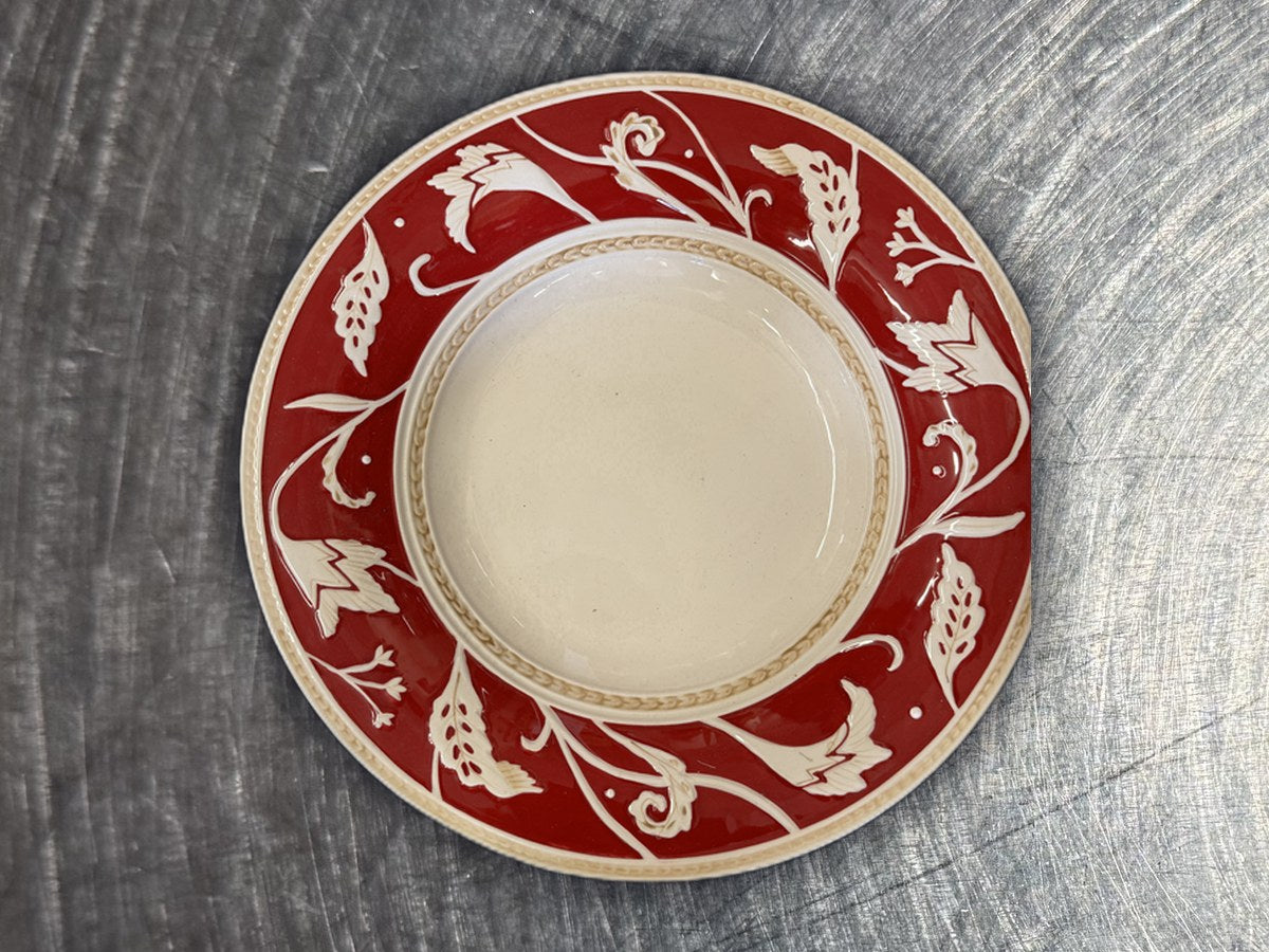 Fitz and Floyd Town & Country Regal Red Dish: 1,044 ppm lead by XRF