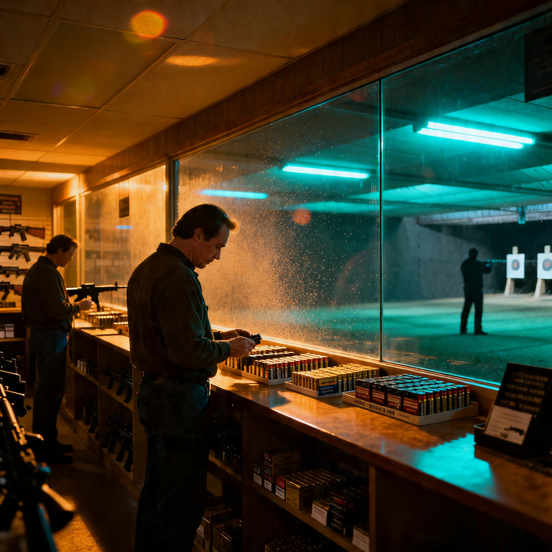 approximately 0% of the people walking in to buy ammo knew