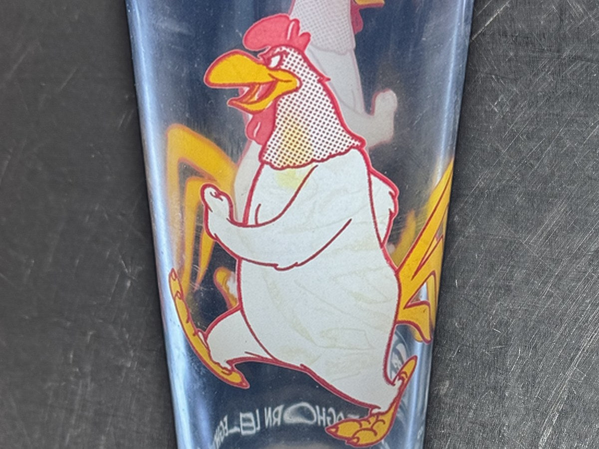 Foghorn leghorn glass