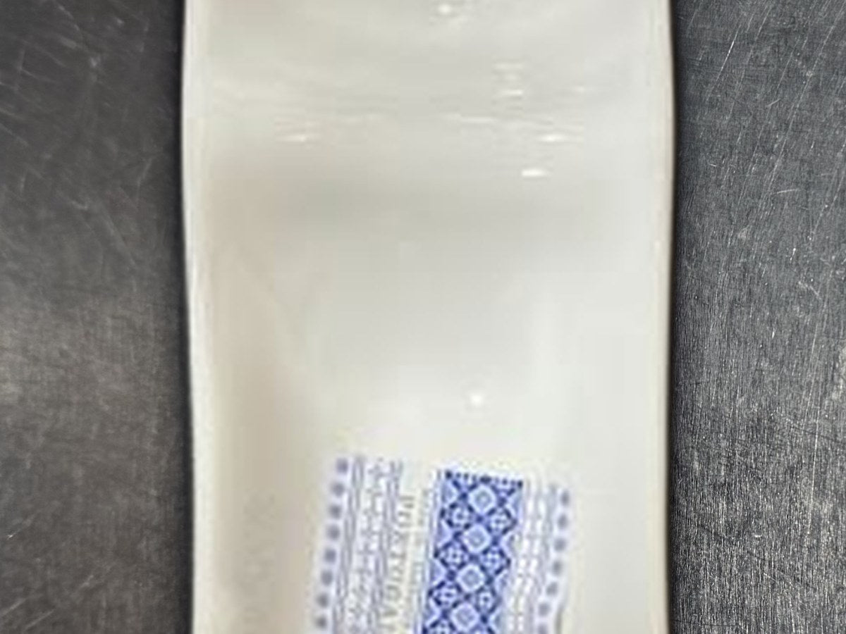 Fusion design by fapor white long tray dish