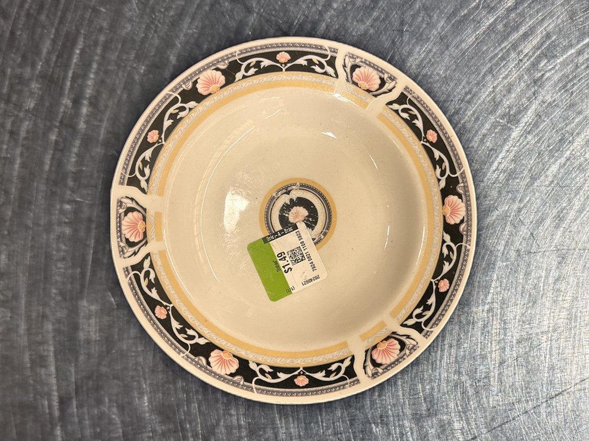 Gibson Floral Design Soup Bowl: 12,437 ppm lead by XRF