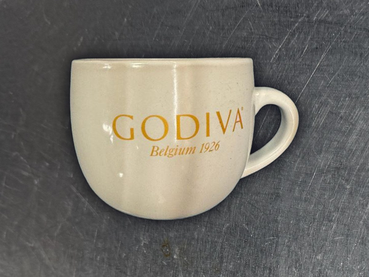 Godiva Belgium 1926 Large Mug: 324 ppm lead by XRF