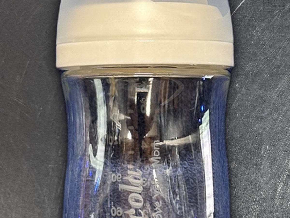 Gulicola Natural Glass Baby Bottle: 4 ppm lead by XRF