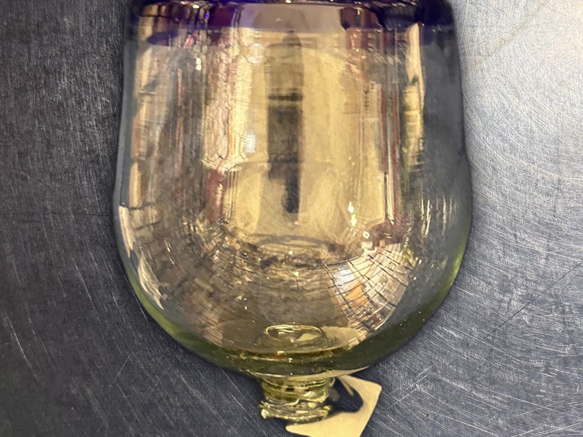 Handcrafted in Mexico Whiskey Snifter Glass: 10 ppm lead by XRF
