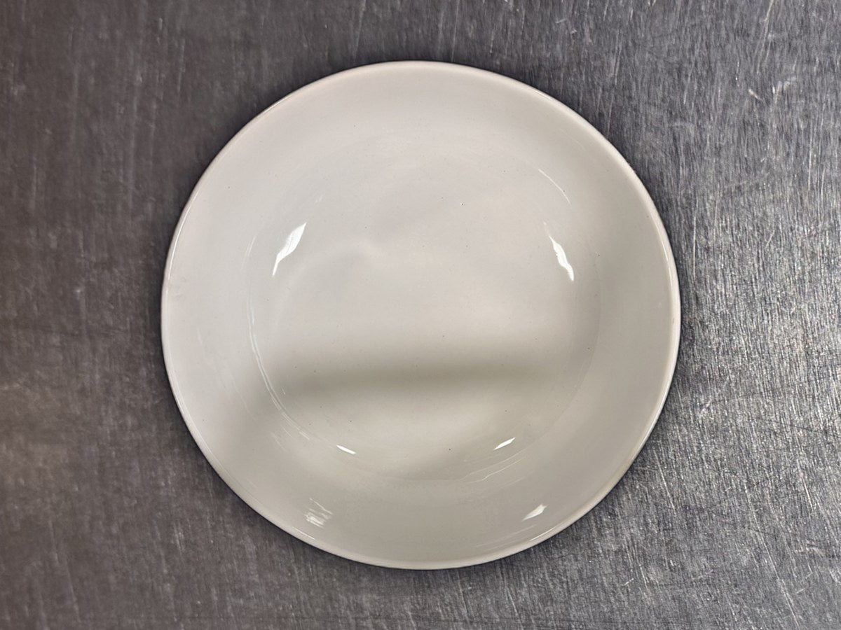 Handmade Sprig Vine Gold Floral White Bowl: 6,117 ppm lead by XRF