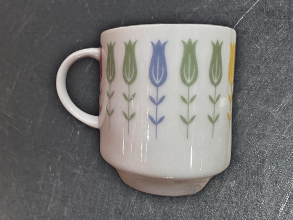 Harmony House Coquette Beautiful Tulips Mug: 42 ppm lead by XRF