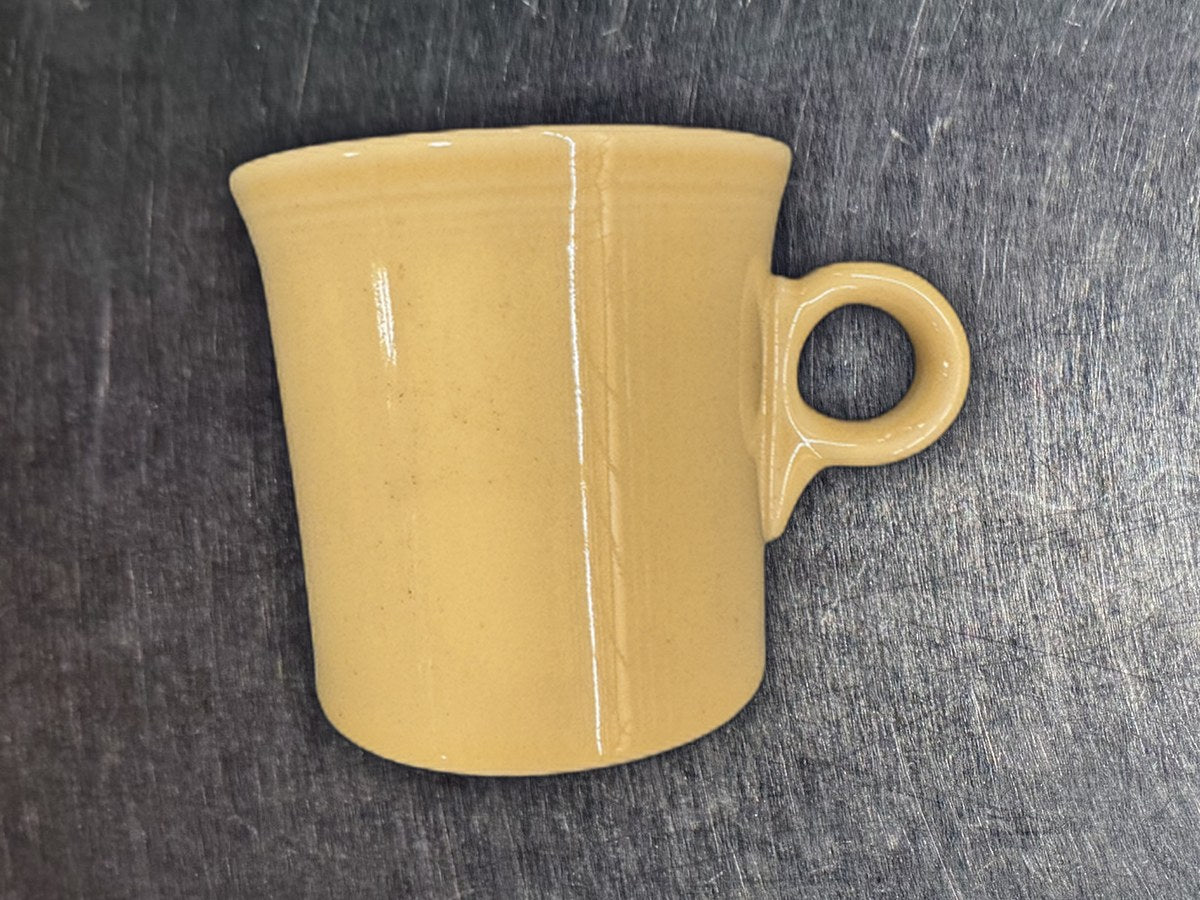 HLC Fiesta Yellow Ceramic Mug: 481 ppm lead by XRF