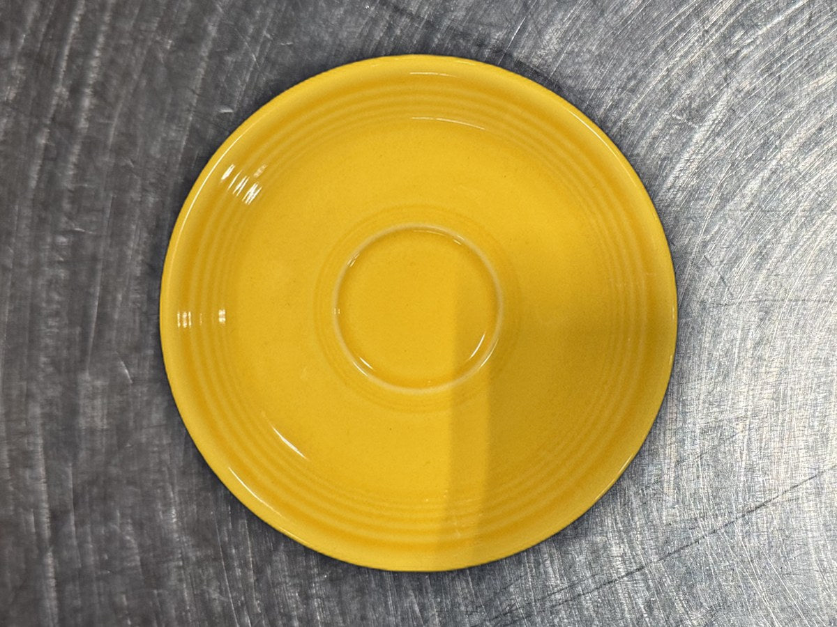 Homer Laughlin Yellow Saucer: 532 ppm lead by XRF