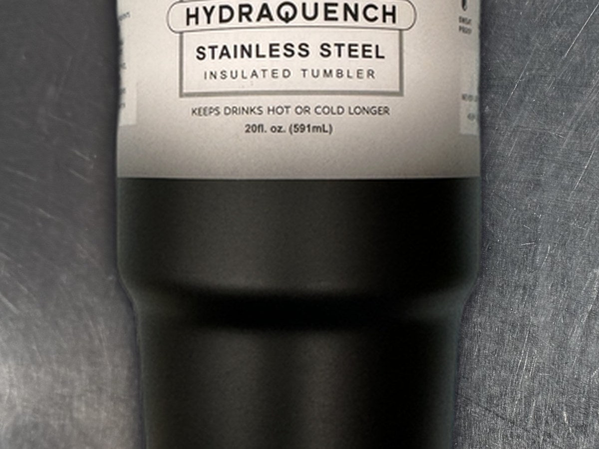 HydraQuench Stainless Steel Tumbler: 48 ppm lead by XRF