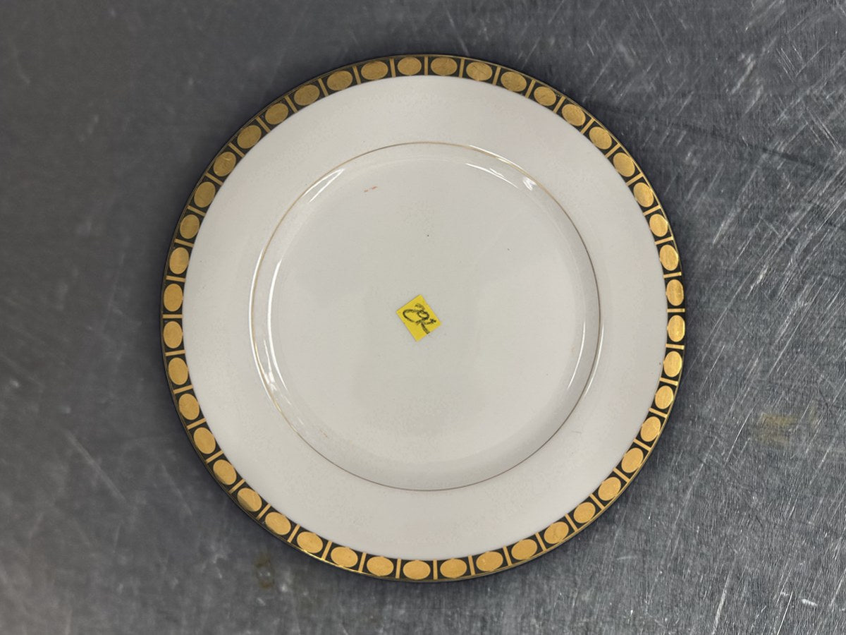 International Golden Slit Round Design Dish: 39 ppm lead by XRF