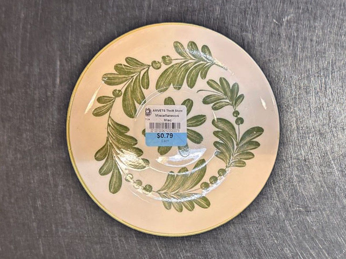 Japan Miscellaneous Misc Saucer: 614 ppm lead by XRF