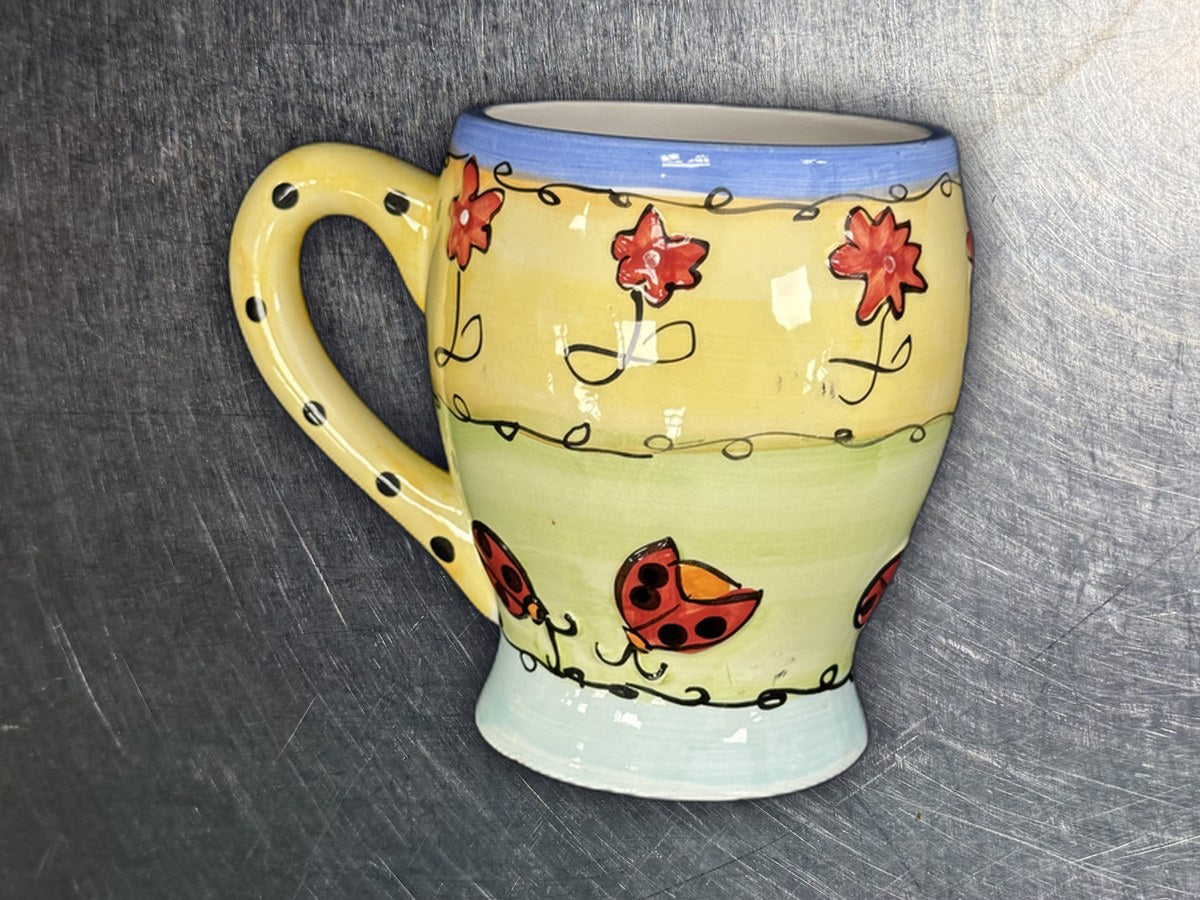 JIC Ladybug Mug: 13,429 ppm lead by XRF