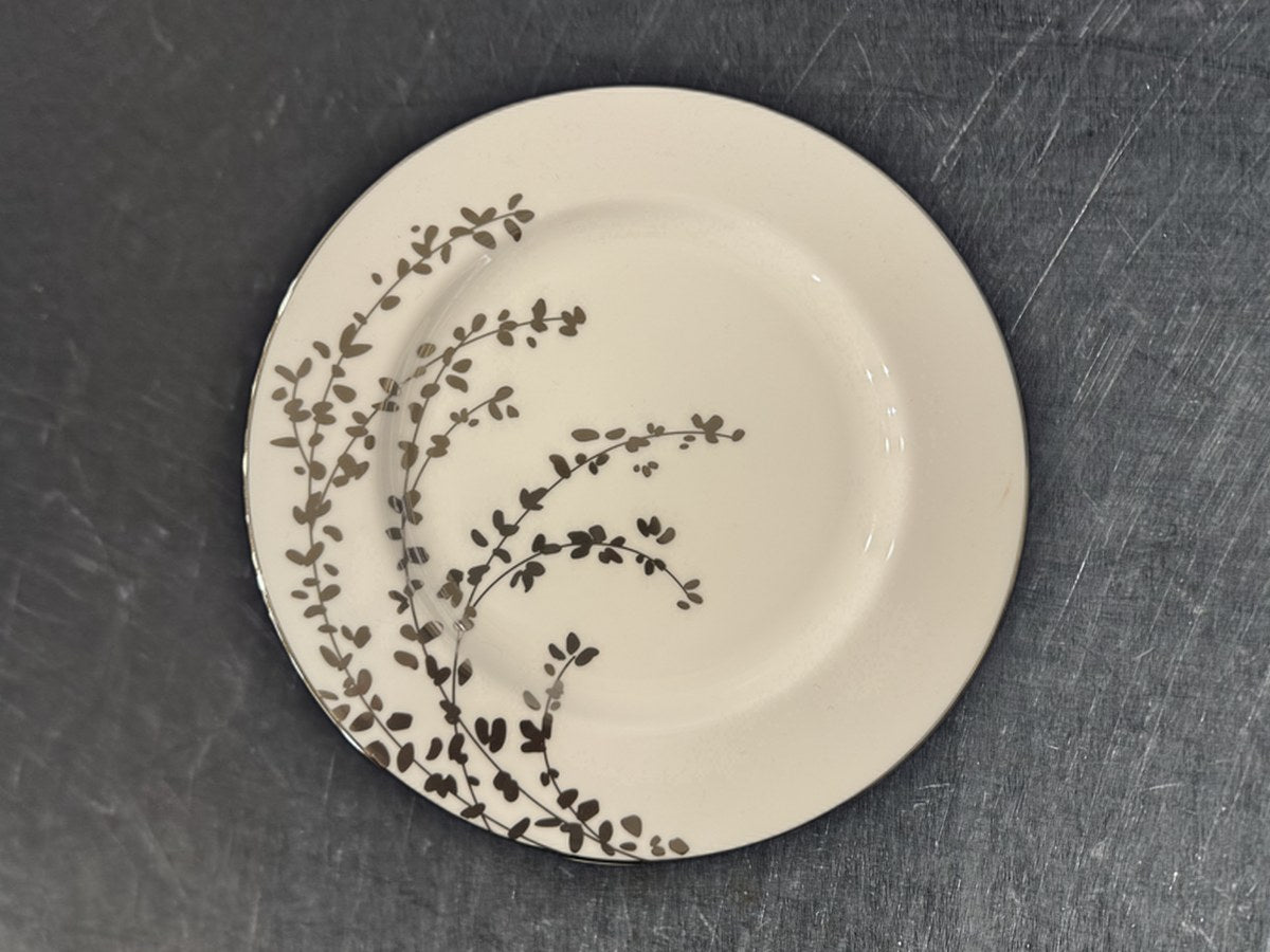 Kate Spade Garden Street Platinum Saucer Dish: no lead detected by XRF