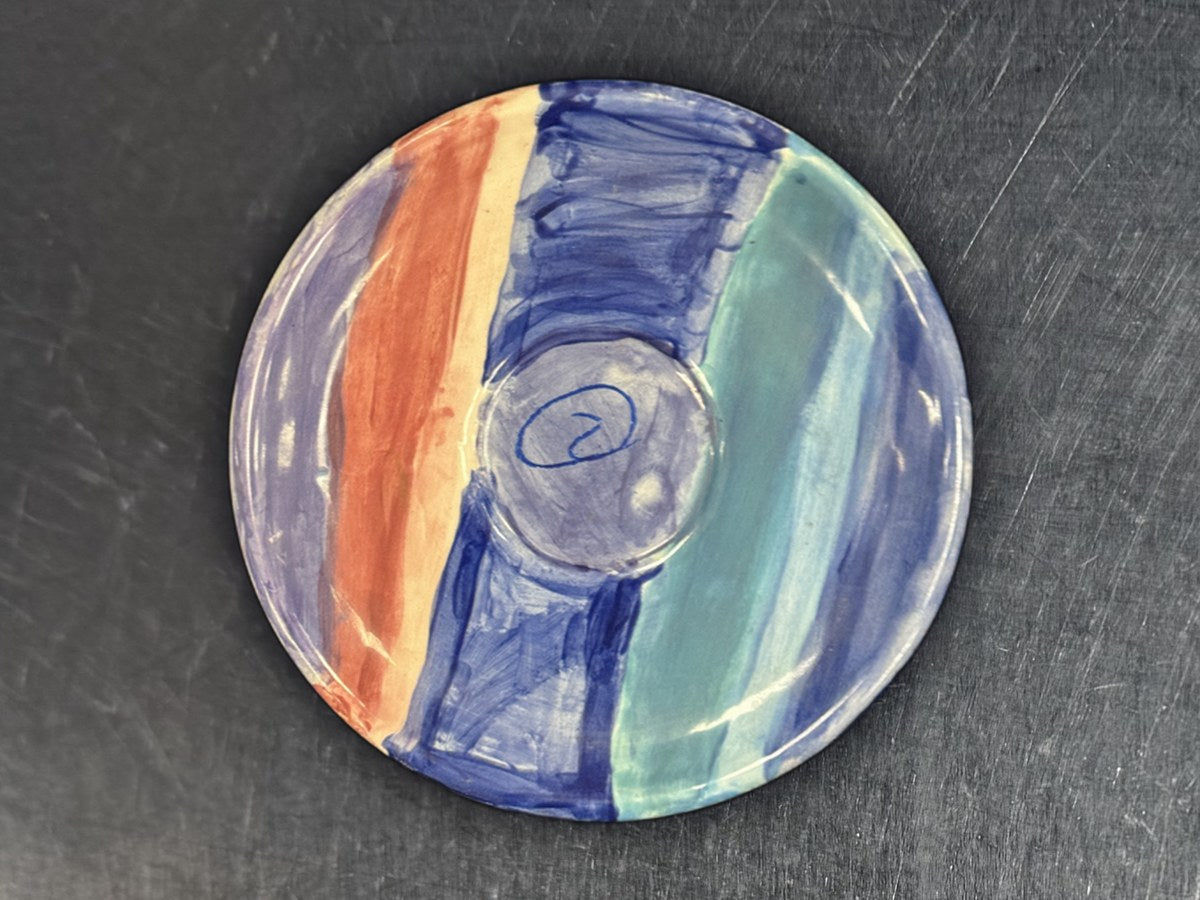 Kayla Colored Saucer: 29 ppm lead by XRF