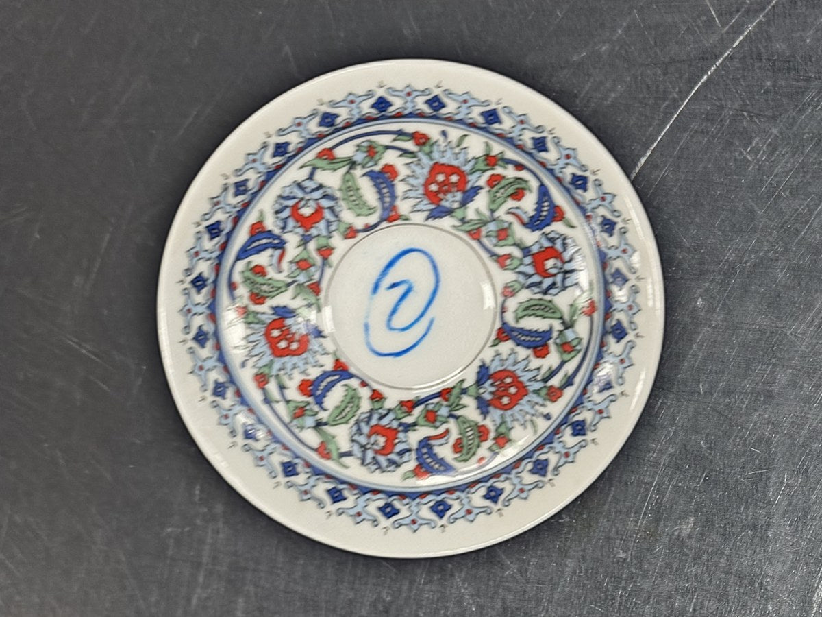 Kutahya Porselen Gural Saucer: 693 ppm lead by XRF