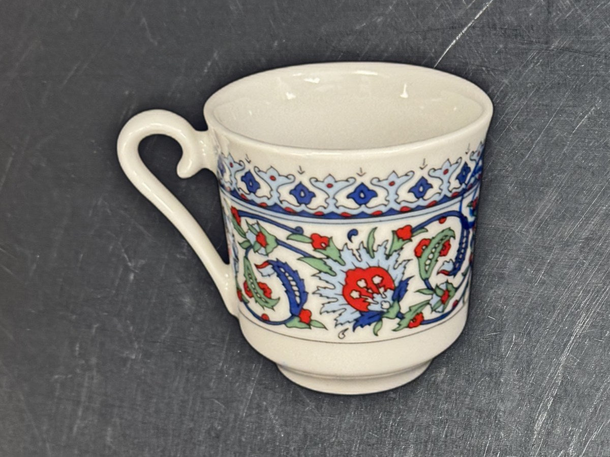 Kutahya White Tea Cup: 7,605 ppm lead by XRF