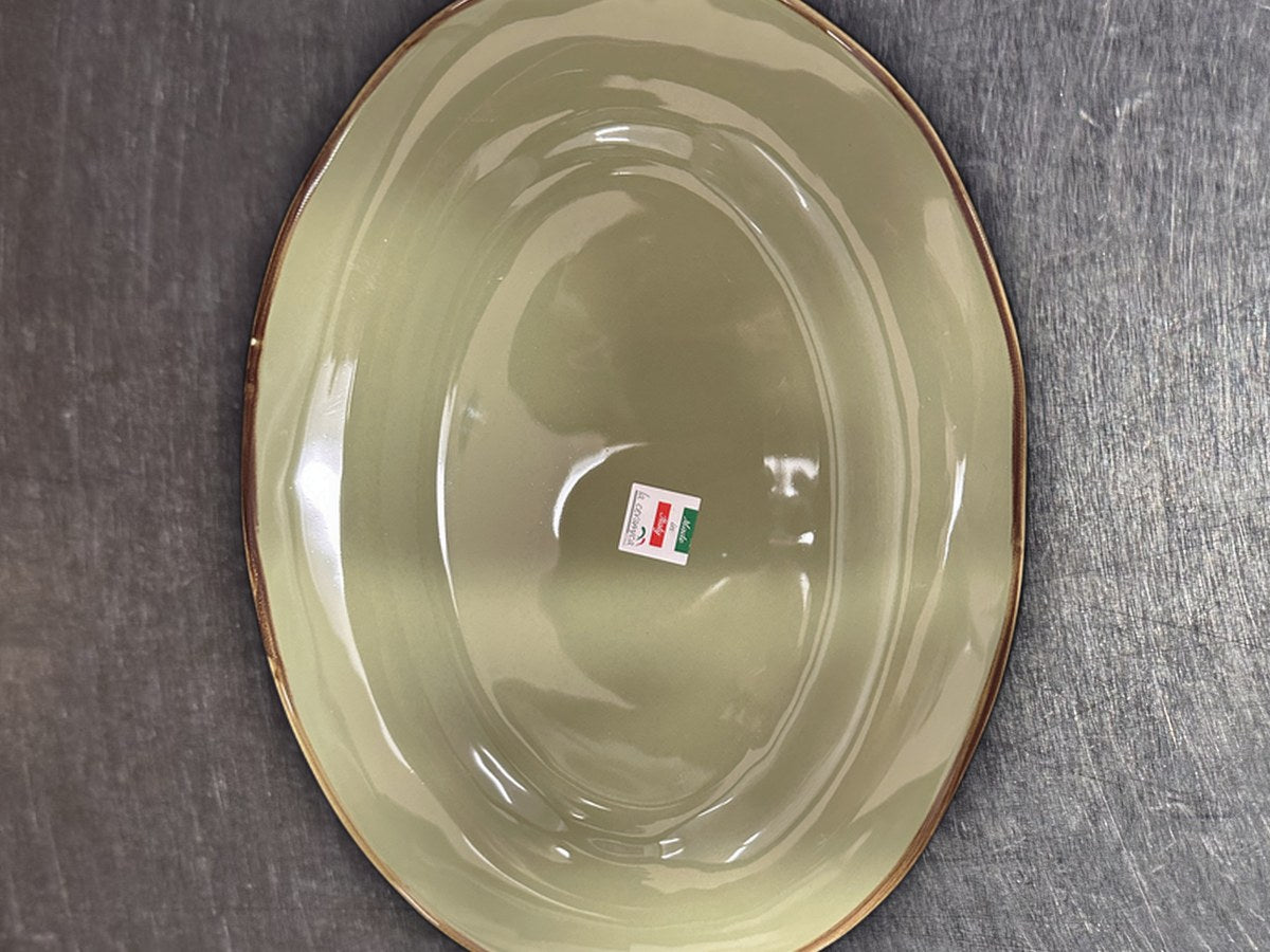 La Ceramica Oval Dish: 1,672 ppm lead by XRF