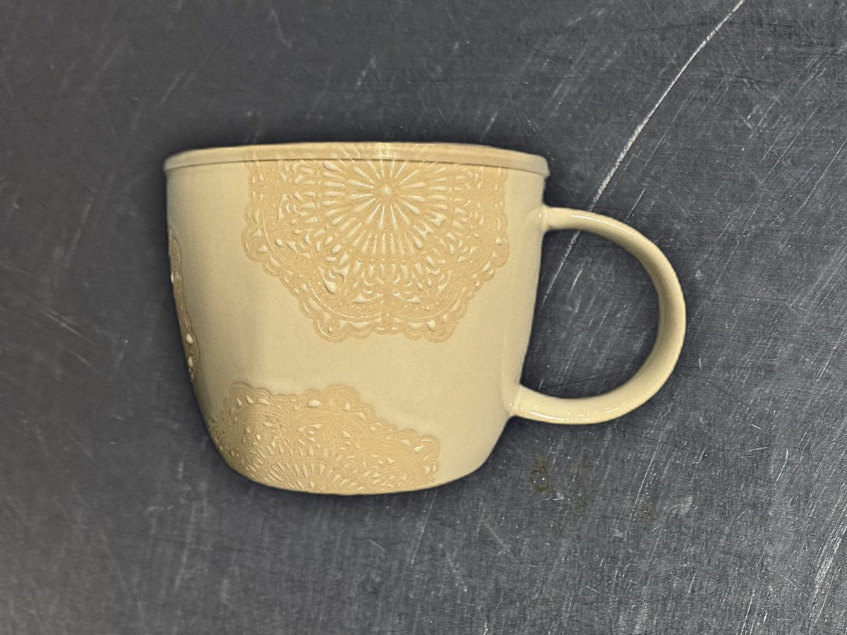 La Cucina Collection Stylish Ceramic Mug: 728 ppm lead by XRF