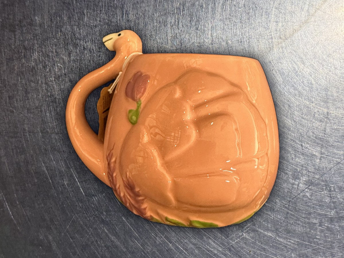 Lang By Design Group Flamingo Orange Mug: 1,128 ppm lead by XRF