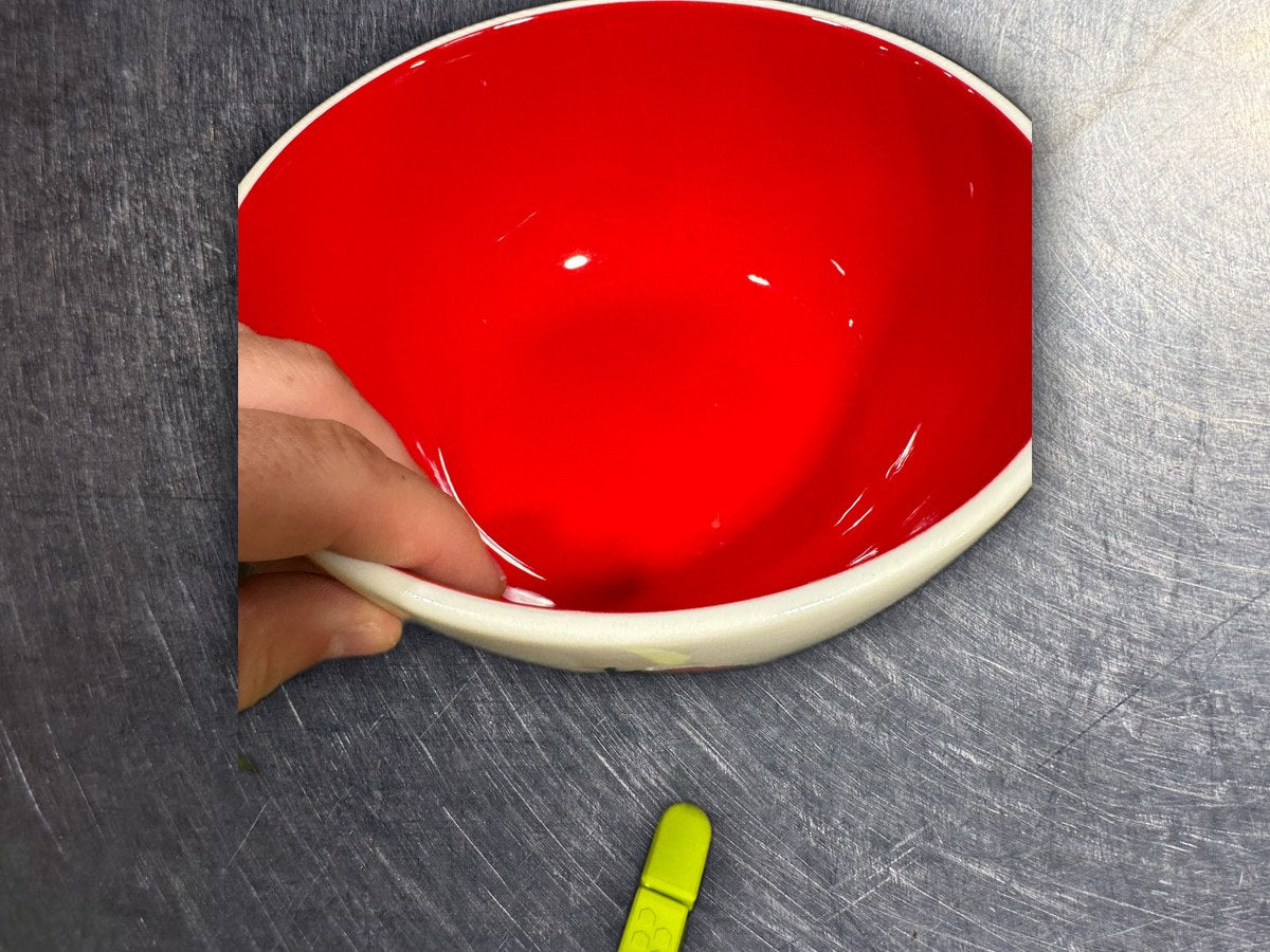 Lang by design group strawberry bowl
