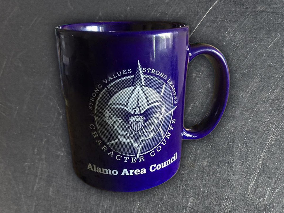 Boy Scouts Mug: 9,774 ppm lead by XRF