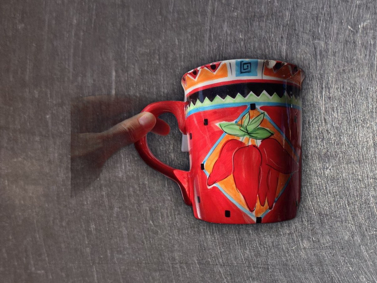 Chili Pepper Mug: 11,000 ppm lead by XRF