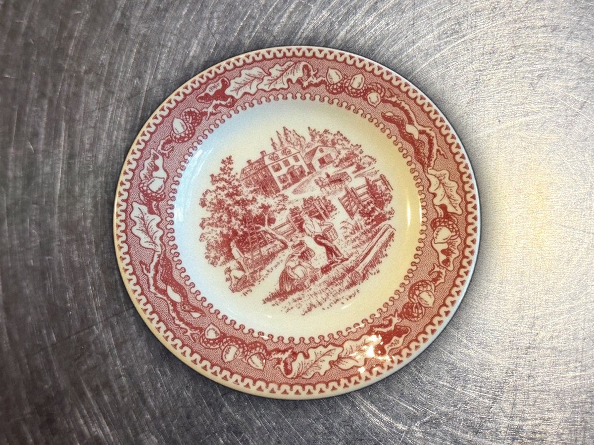 Memory Lane Plate, c. 1970: 51,200 ppm lead by XRF