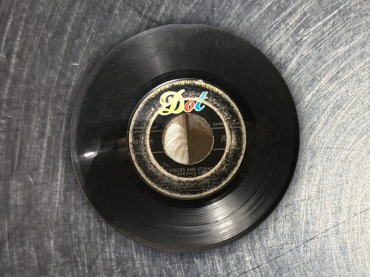 Vintage Vinyl – Lawrence Welk, DOT: 270 ppm lead by XRF