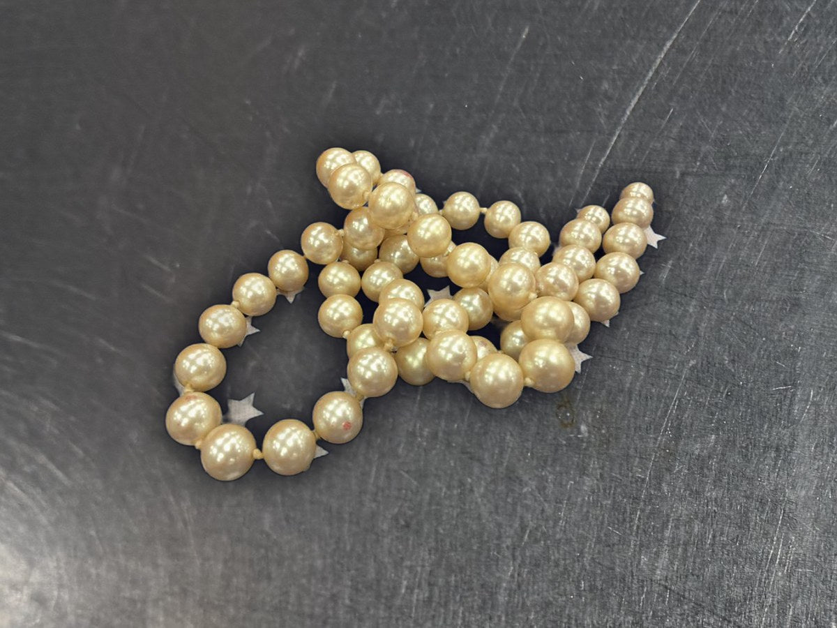 Vintage Faux Pearls: 90 ppm lead by XRF