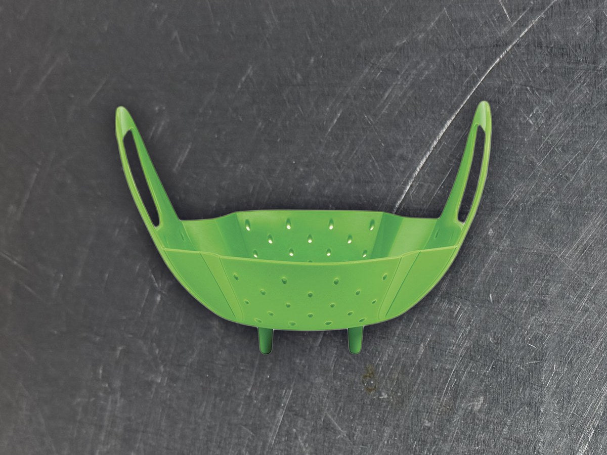 2018 OXO Good Grips Green Silicone Steamer Basket