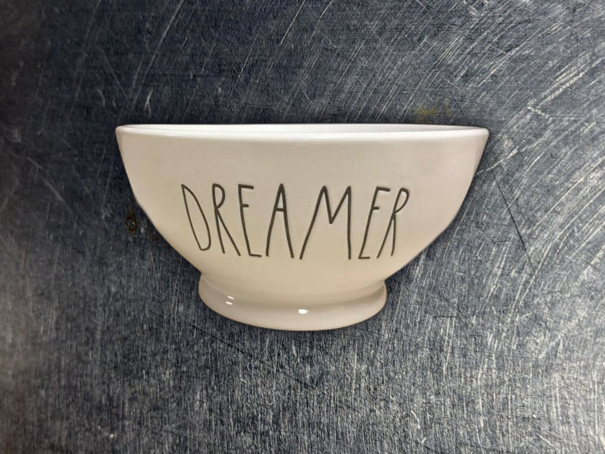 Rae Dunn Artisan Collection by Magenta, “Dreamer” Bowl: 24 ppm lead by XRF