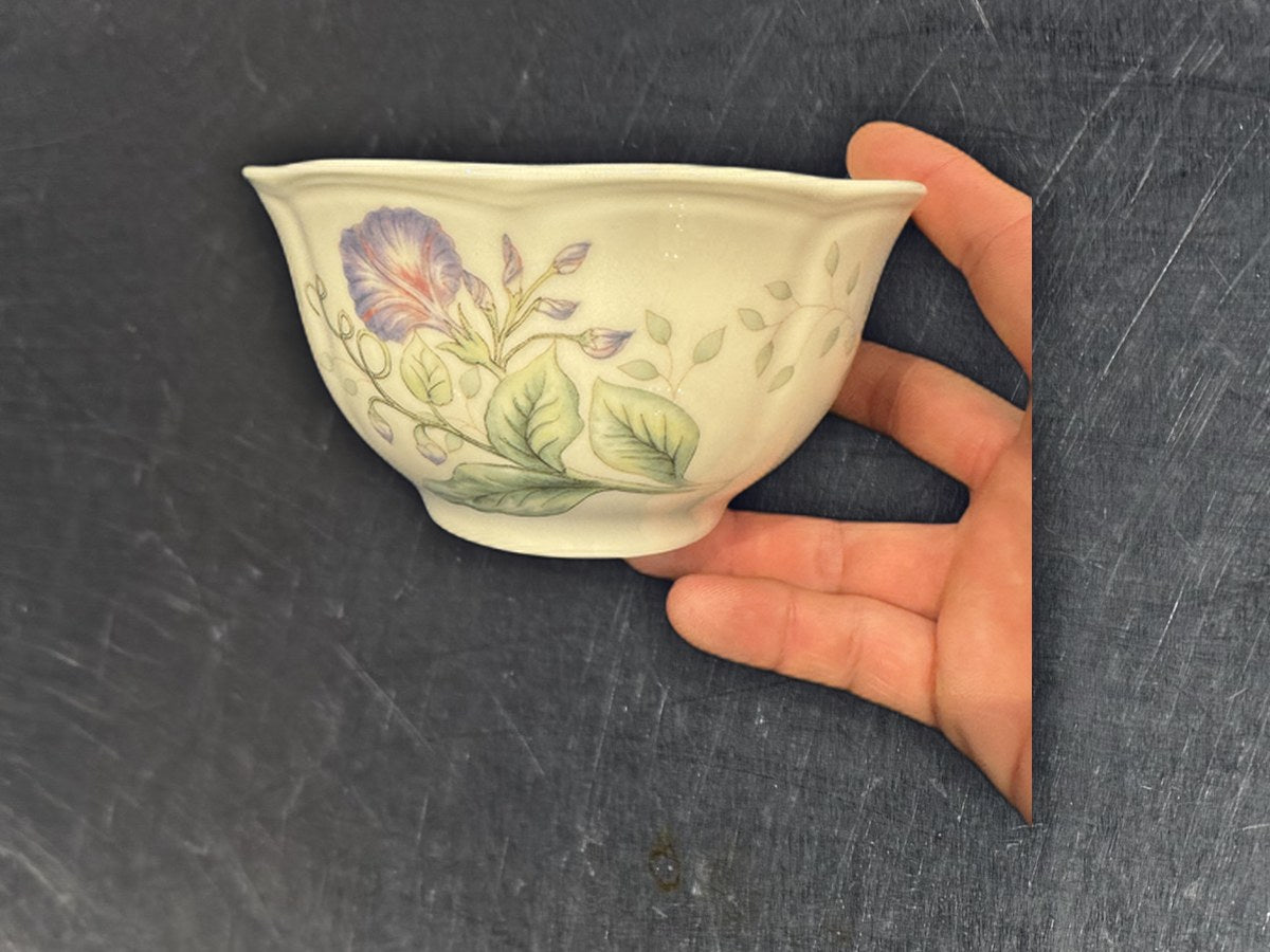 Lenox Butterfly Meadow Eastern Blue Bird Bowl: 73 ppm lead by XRF