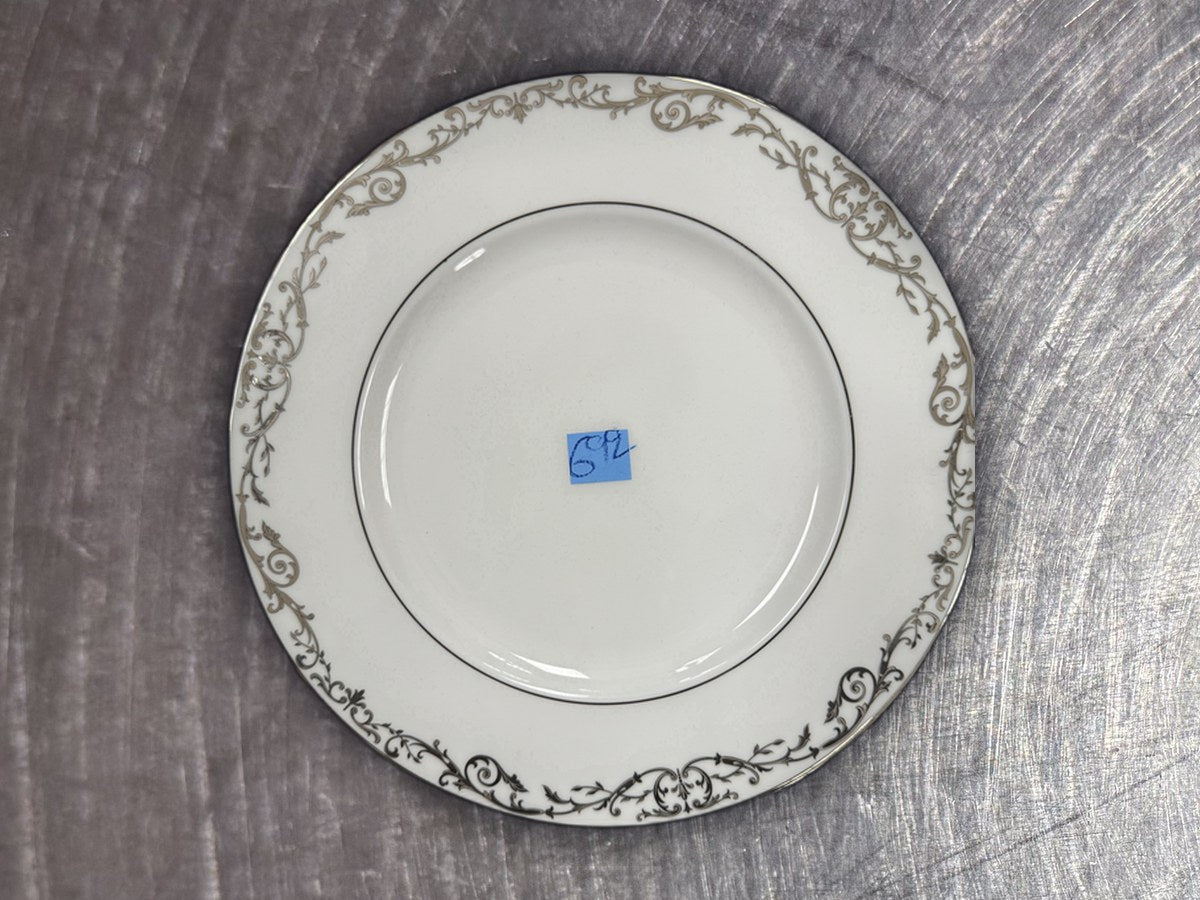 Lenox Coronet Platinum Saucer: 1,446 ppm lead by XRF