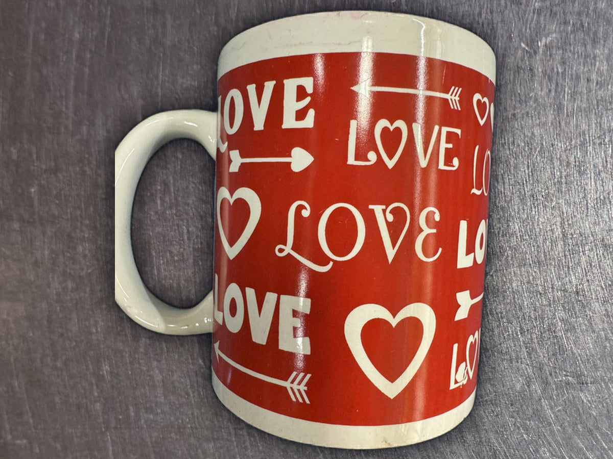 Love Red Coffee Mug: 137 ppm lead by XRF