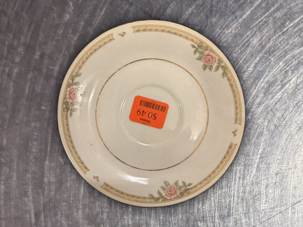 Lynns Floral Saucer: 75 ppm lead by XRF