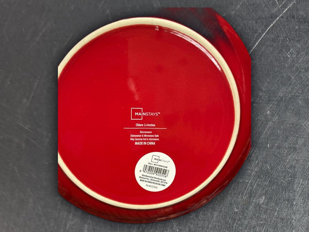 Mainstays amelia red dish