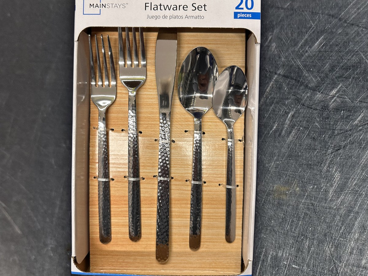Mainstays Stainless Steel Armatto Flatware: no lead detected by XRF