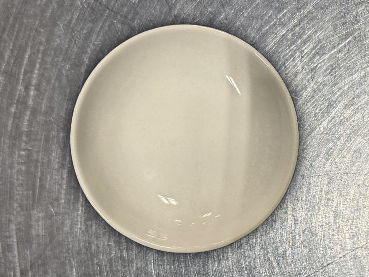 Maison Blanc White Porcelain Saucer Dish: 63 ppm lead by XRF