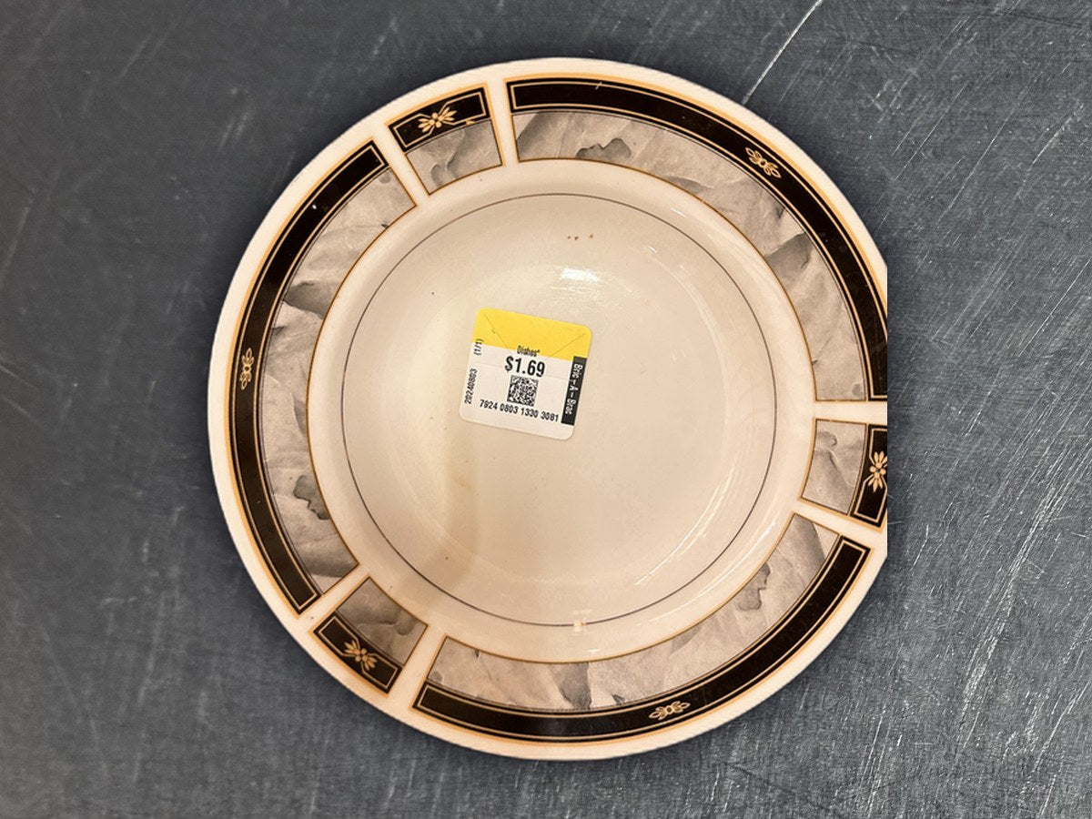 Majesty Bellvue Saucer: 56 ppm lead by XRF