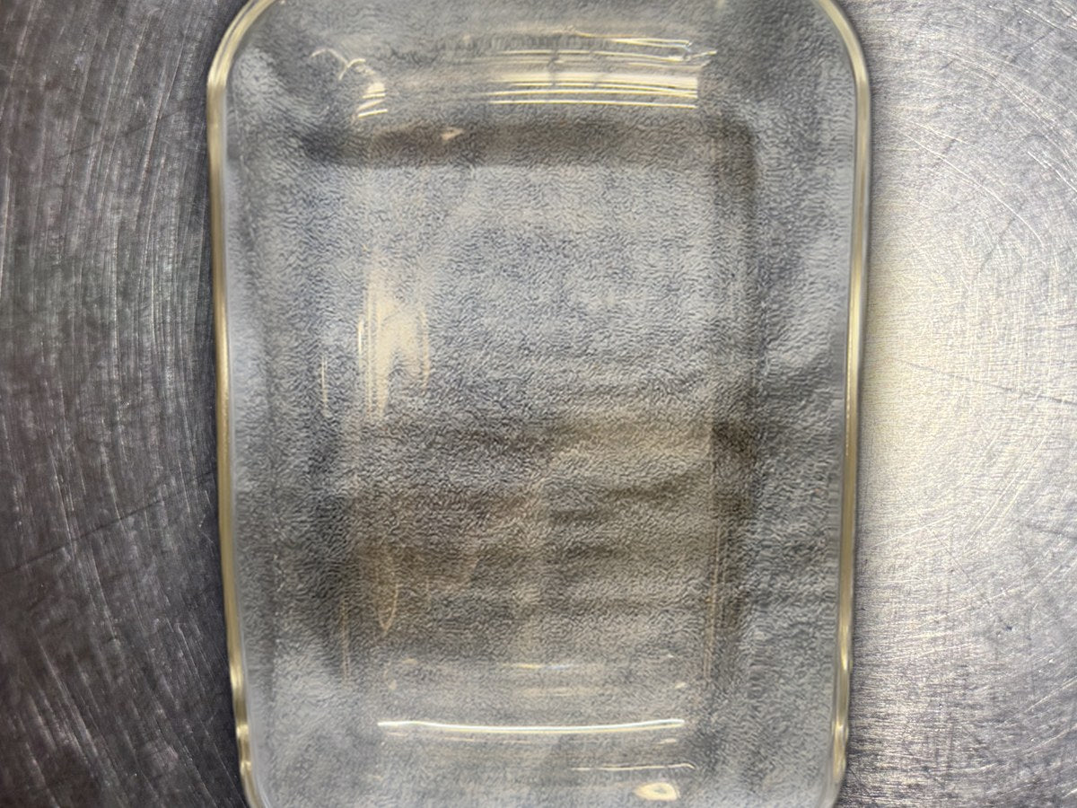 Marinex Square Baking Glass: no lead detected by XRF