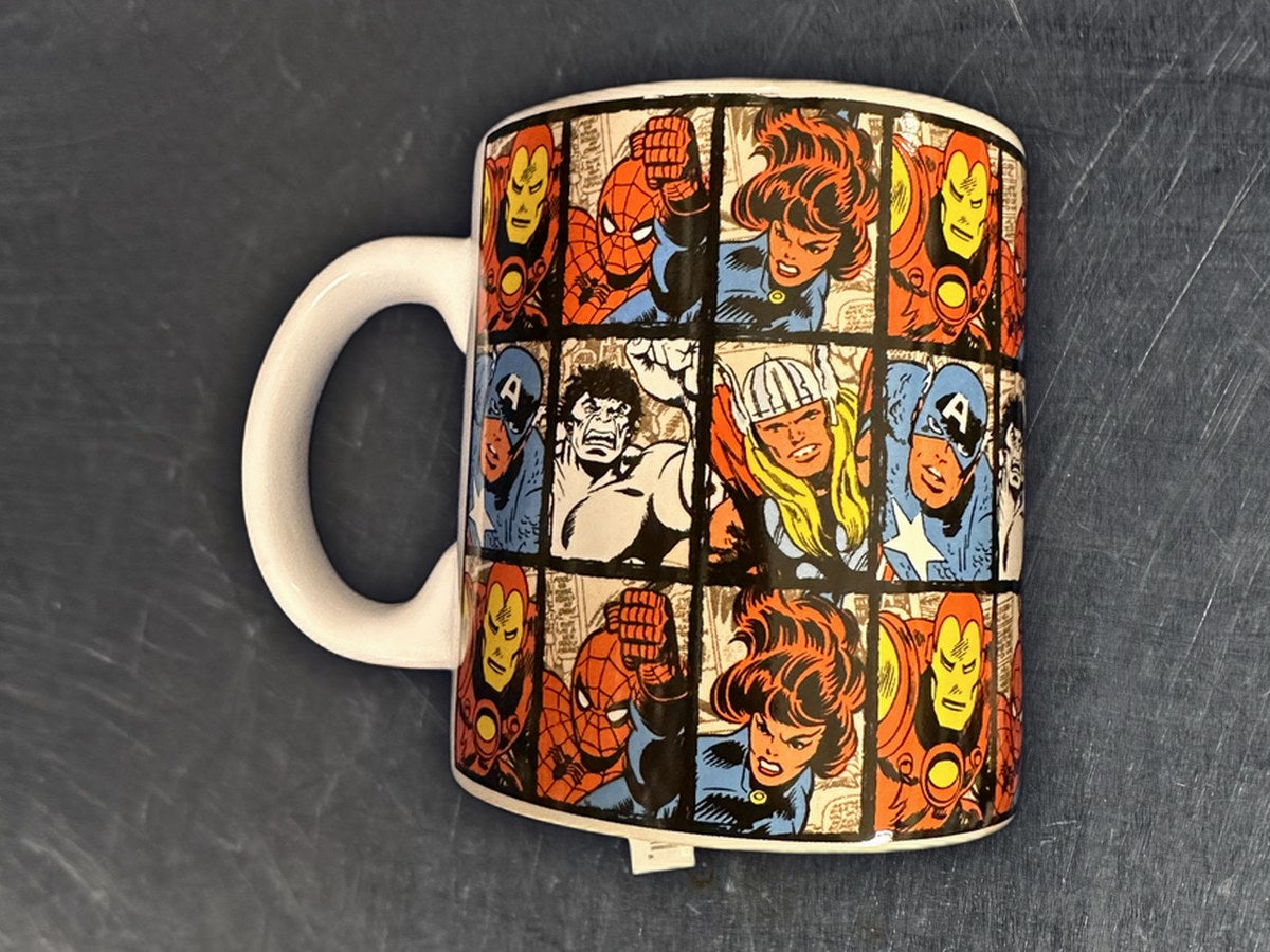 Marvel Avengers Hero Comics Mug: no lead detected by XRF