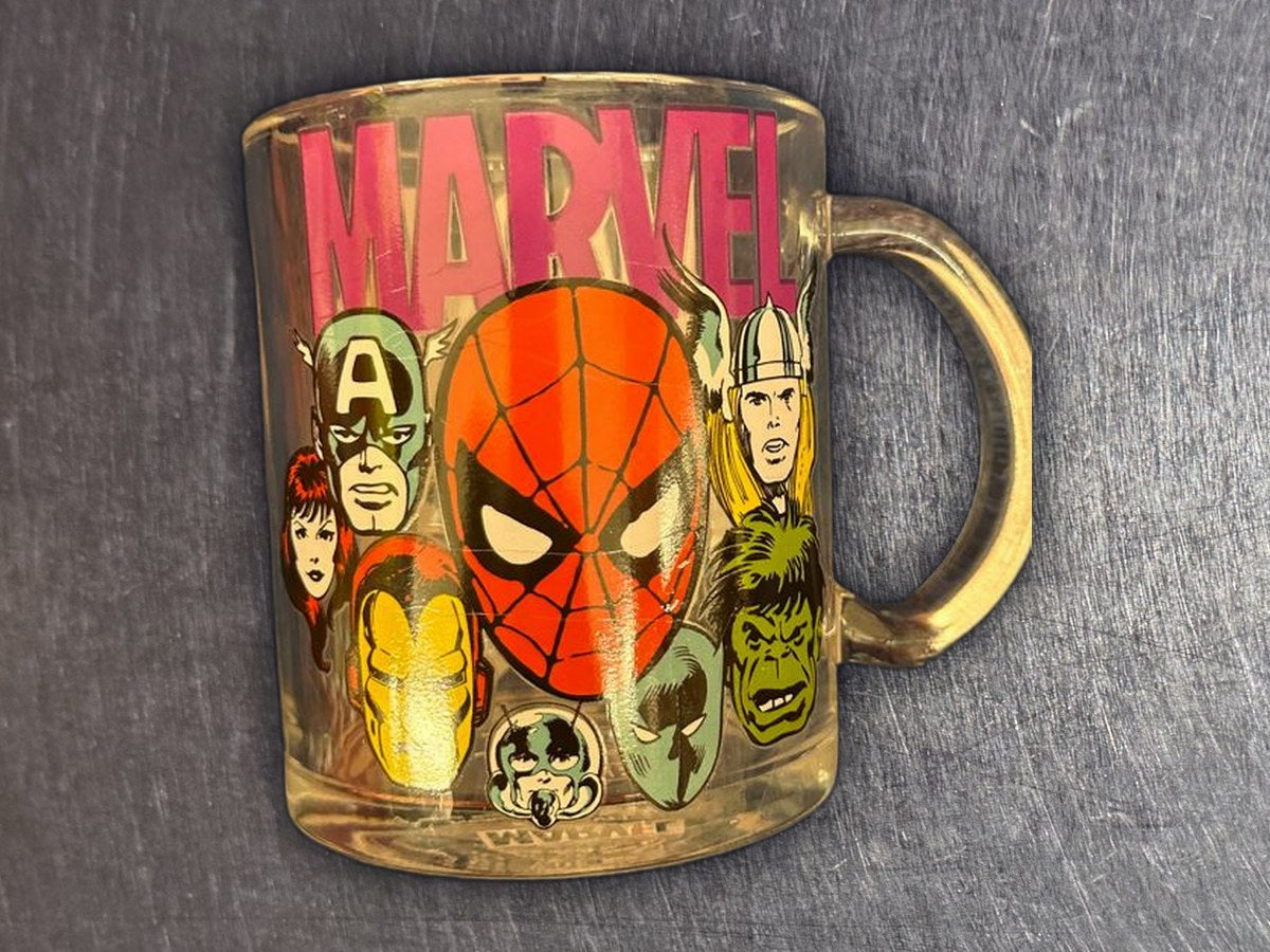 Marvel Silver Buffalo LLC. Marvel Heroes Glass Mug: no lead detected by XRF