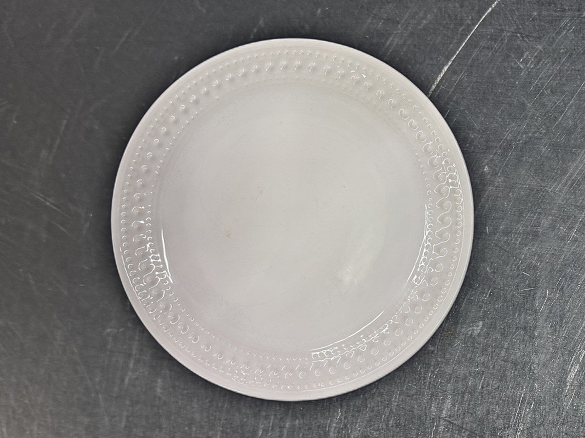 Matceramica Round White Dish: 5 ppm lead by XRF