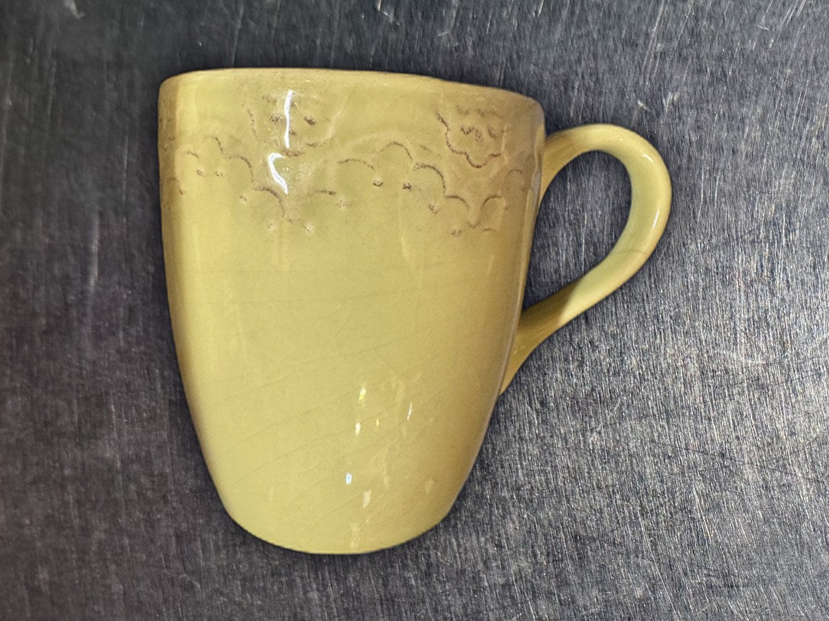 Matceramica Yellow Coffee Mug: 141 ppm lead by XRF