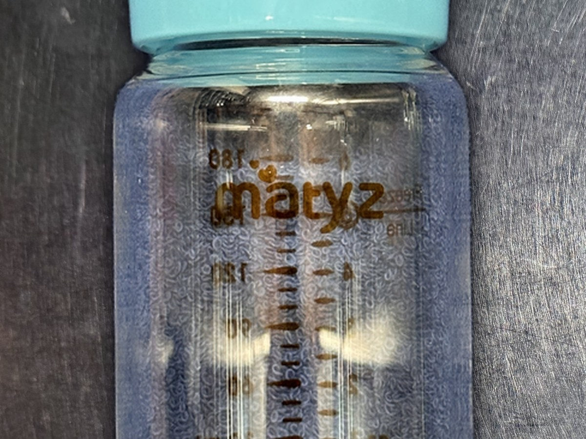 Matyz Glass Breastmilk Storage: no lead detected by XRF