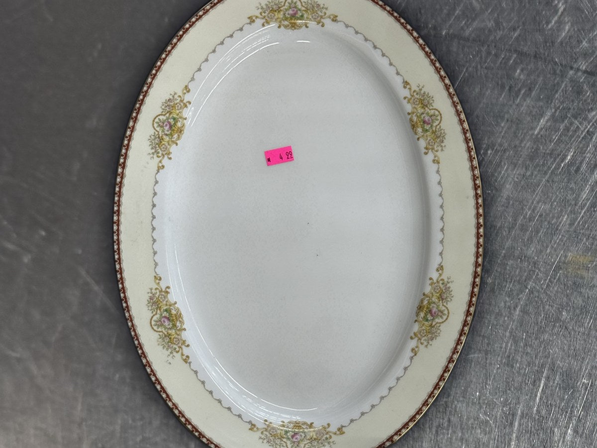 Meito China Dover Oval Dish: 10,768 ppm lead by XRF