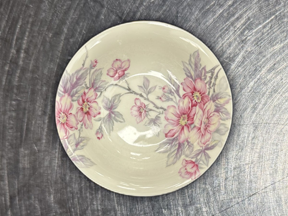 Meito Morleans Floral Saucer Small Bowl: 16,025 ppm lead by XRF