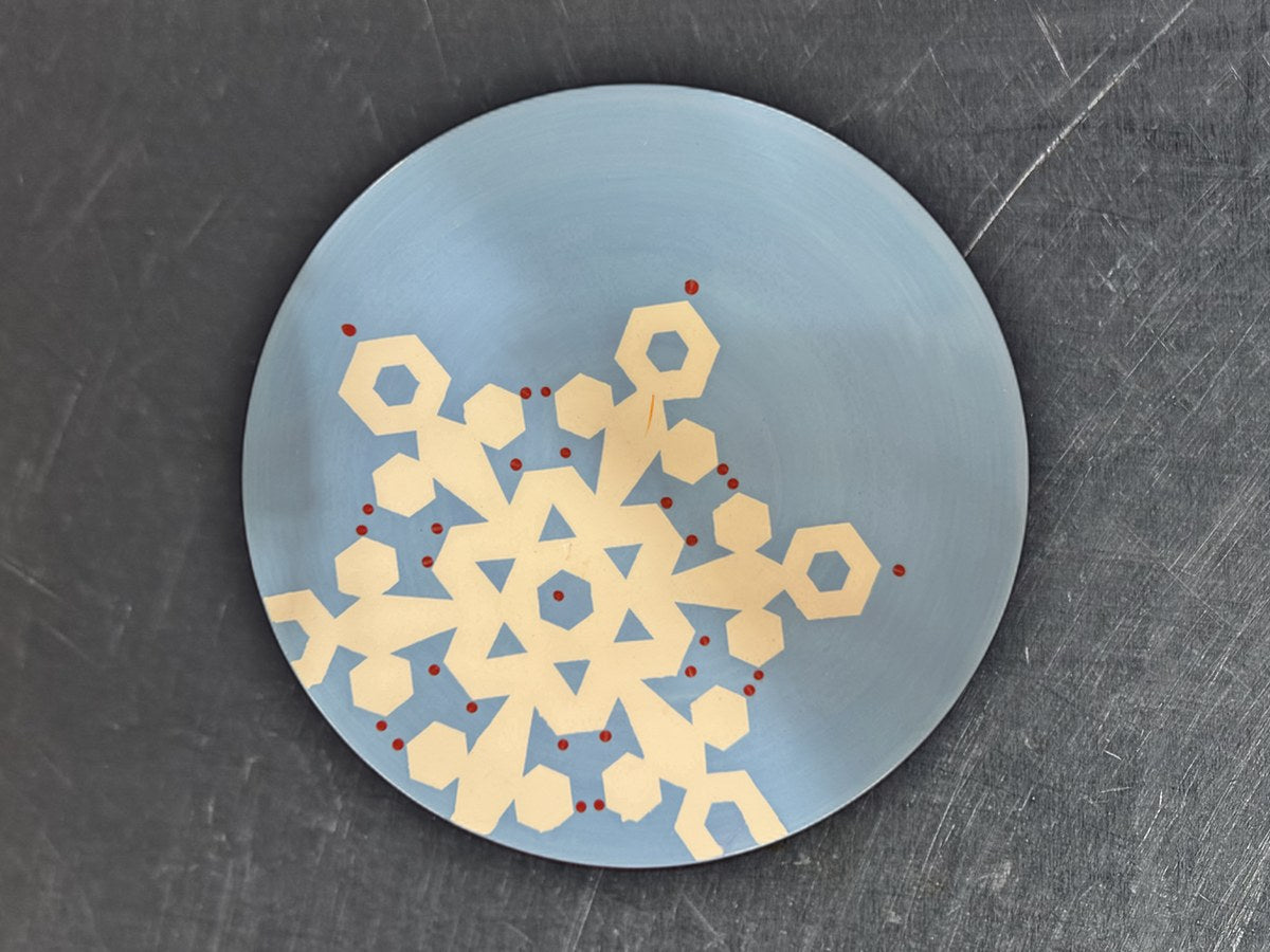 Mesa Home Molecules Mimic Blue Dish: 11,978 ppm lead by XRF