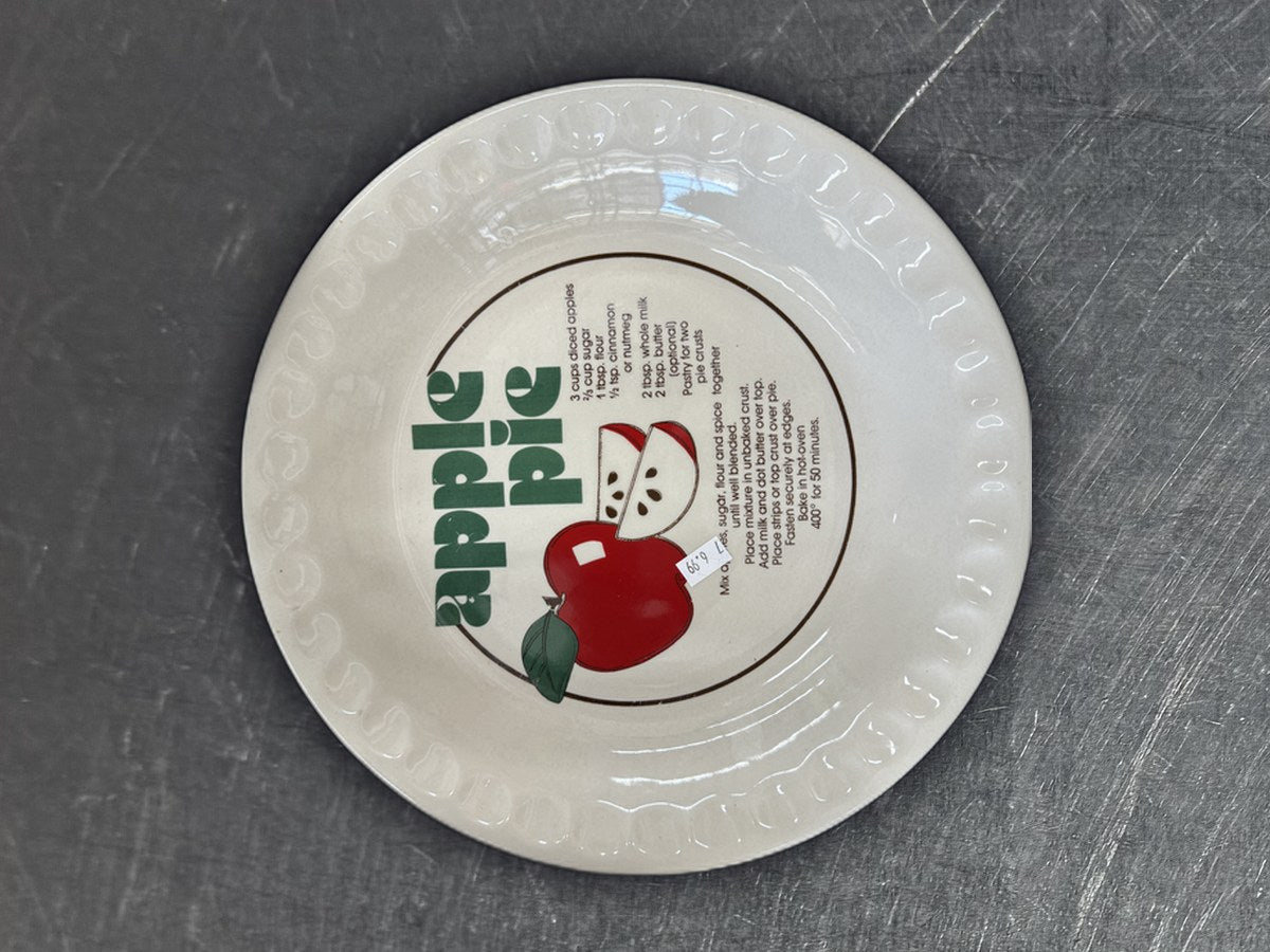 Mount Clemens Apple Pie Design Dish: 11,089 ppm lead by XRF